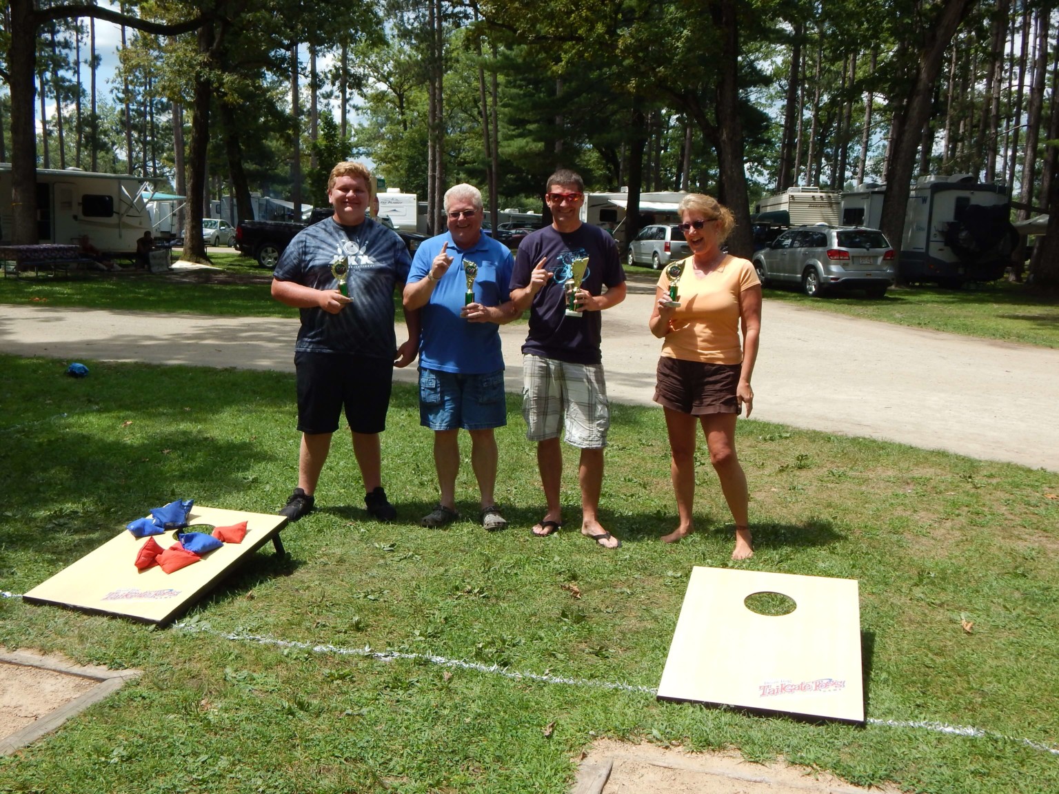 Bean Bag Toss Tournament Grand Valley Campground